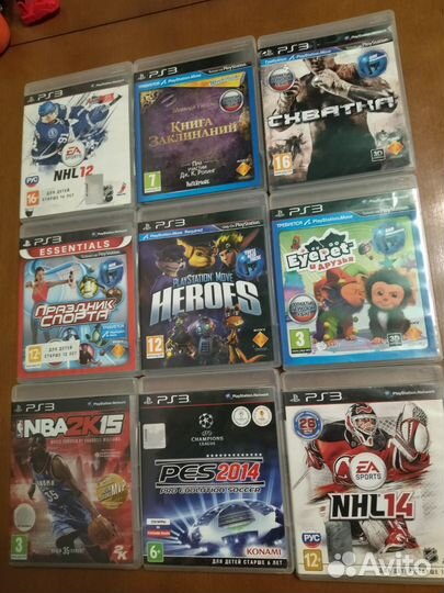 Диски на PS3 Лицензия