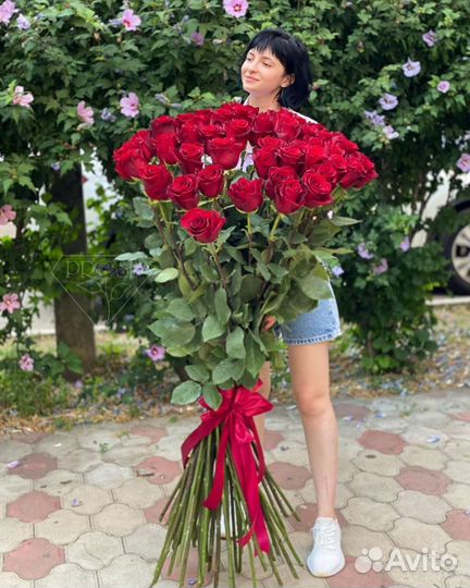Розы длинные 150-160см