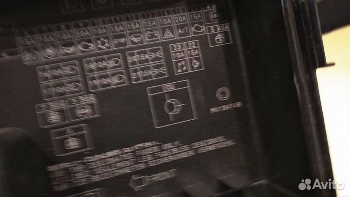 Крышка блока предохранителей mitsubishi grandis N