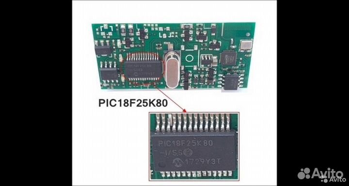 Адаптер ELM327 V1.5 PIC18F25K80 OBD2 сканер диагно