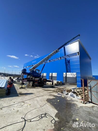 Монтаж сэндвич-панелей