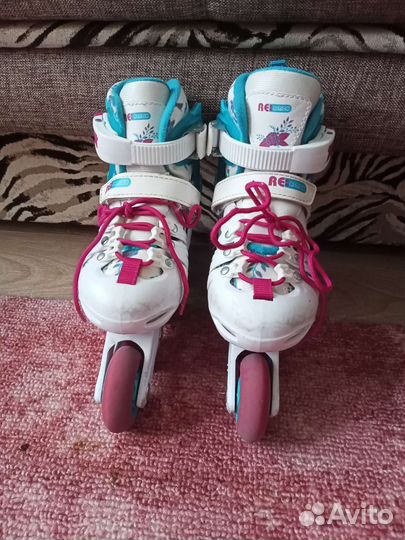 Роликовые коньки детские раздвижные