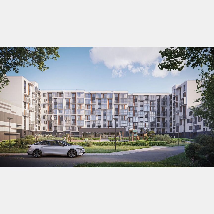 1-к. квартира, 37,8 м², 1/8 эт.