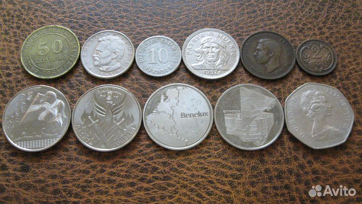Иностранные наборы монет