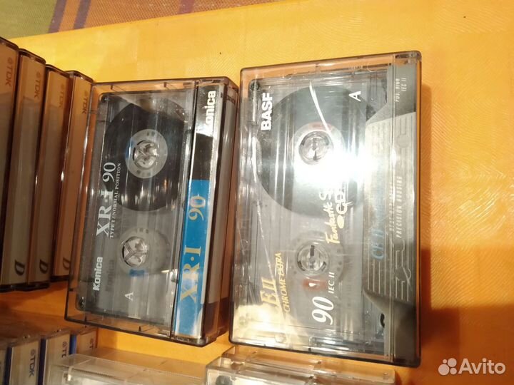 Аудиокассеты бу и новые