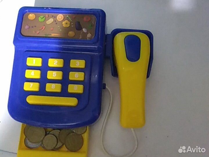 Касса для детей со звуком