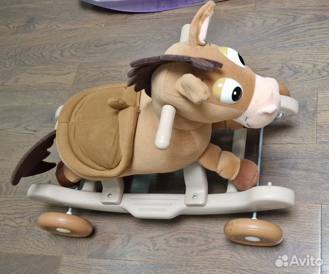 Детская Лошадка качалка 2 в 1