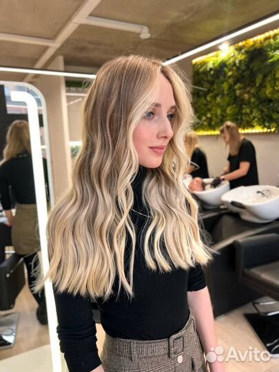 Окрашивание волос airtouch, шатуш, белаяж