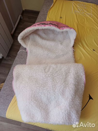 Зимний конверт в коляску