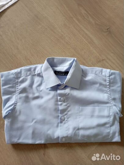 Рубашка для мальчика (школьная форма)