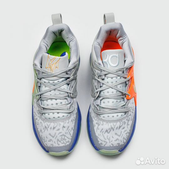 Баскетбольные Nike KD 15 Grey Orange