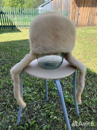 Шапка норковая женская