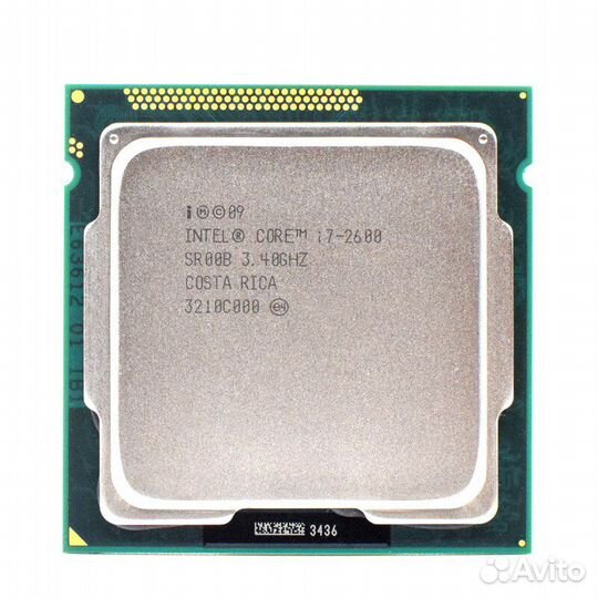 Процессор Intel Core i7-2600 SR00B 3.40 GHz