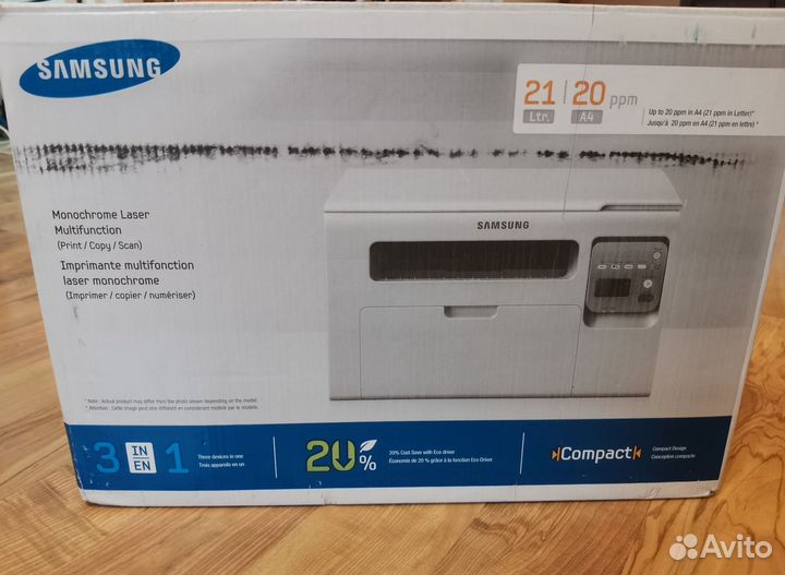 Мфу SCX-3400 (Принтер, сканер, копир)