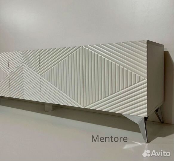 Тумба тв Bravo в белом цвете