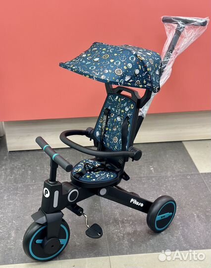 Складные трехколесные велосипеды Pituso Leve