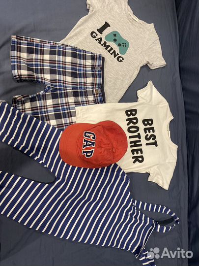 Пакет брендовых вещей на мальчика 92 98