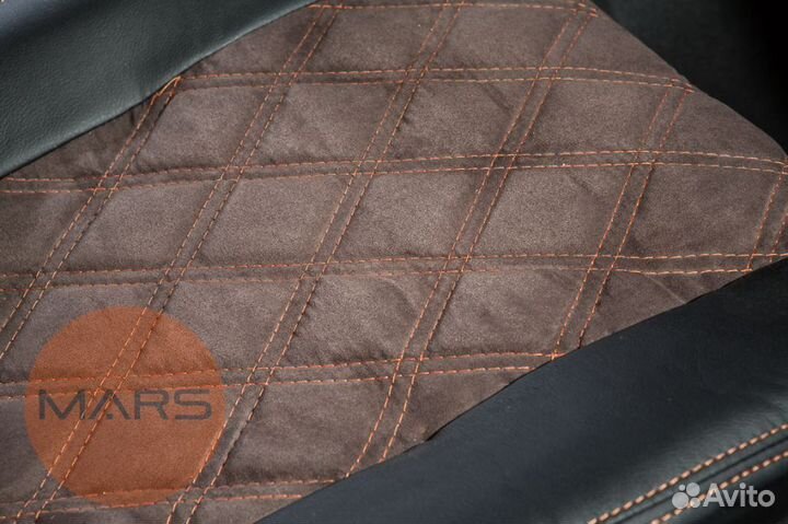 Авточехлы для УАЗ Патриот с ромбом