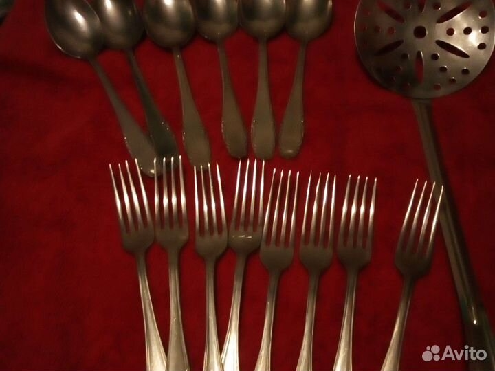 Ложки вилки СССР Пламя новые