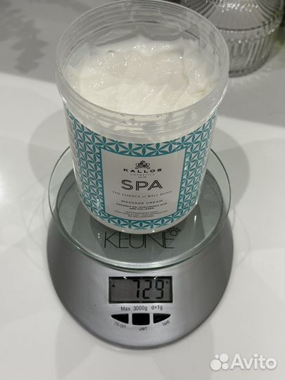 Массажный крем для тела