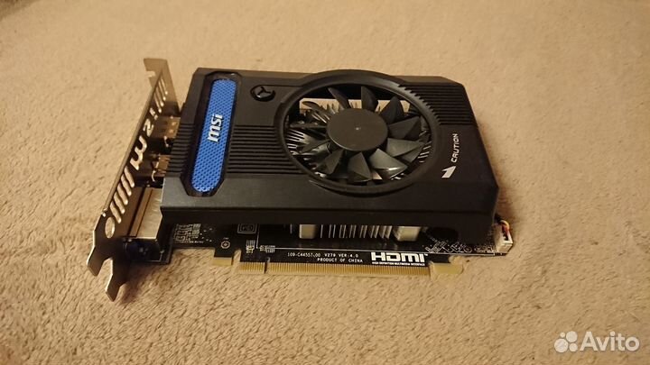 Видеокарта MSI R7750 2gb