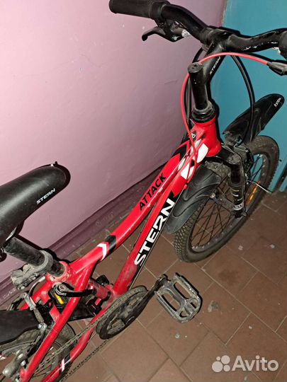 Велосипед stels бу attask