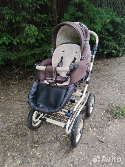 Коляска в клетку esperanza Kashemir 2 в 1