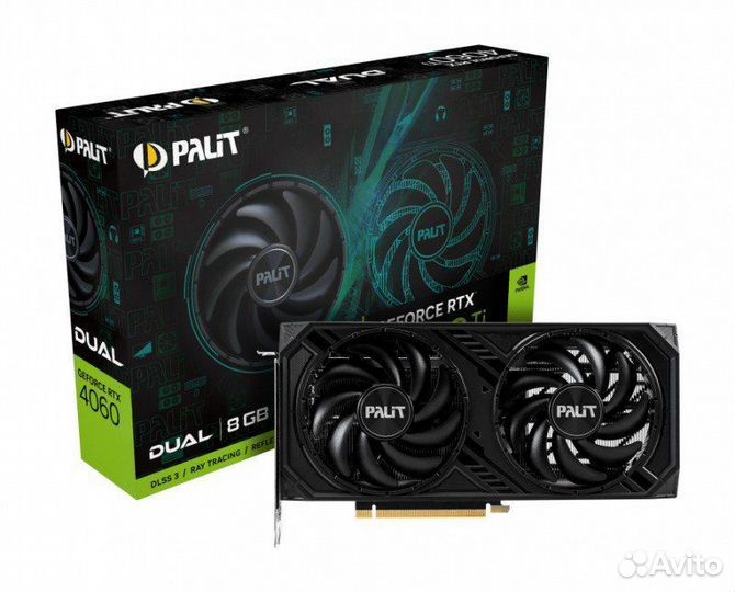 Видеокарта Palit RTX 4060 Dual 8GB