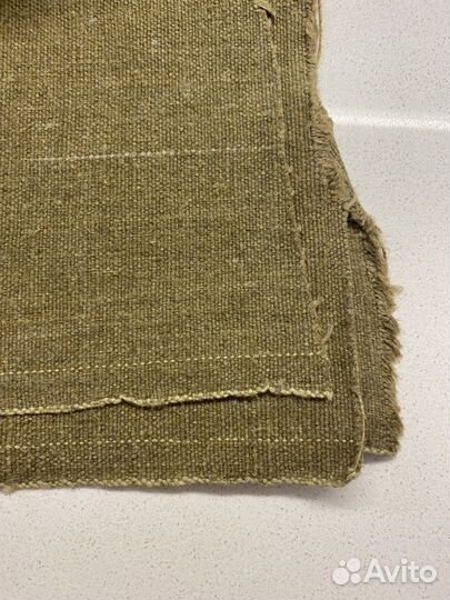 Отрез ткани холст