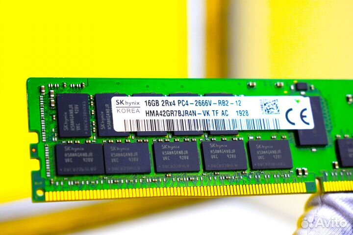 Память DDR4 ECC REG SK hynix 16GB 2666 MHz 2Rx4