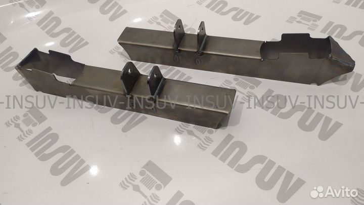 Усиление чулка + проставки под лифт 50мм Нива Шеви