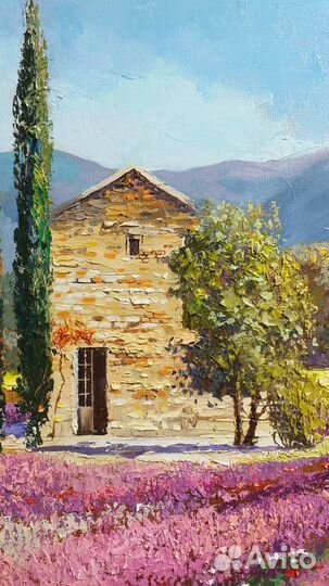 Картина маслом на холсте. 