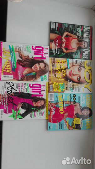 Журналы для девушек Oops, Elle girl, Glamour и др