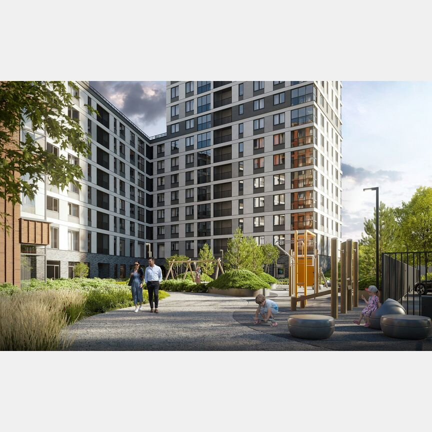 2-к. квартира, 58 м², 3/12 эт.
