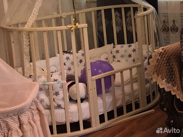 Детская кроватка трансформер