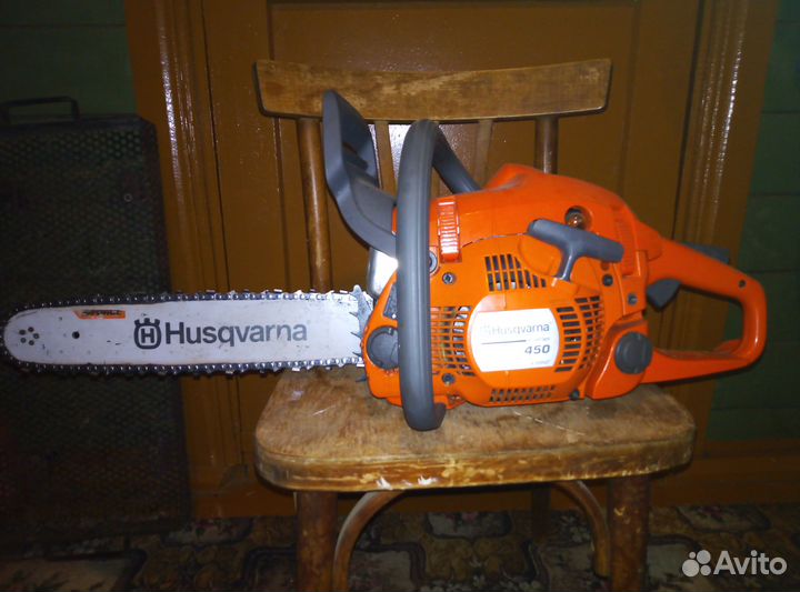Бензопила хускварна 450