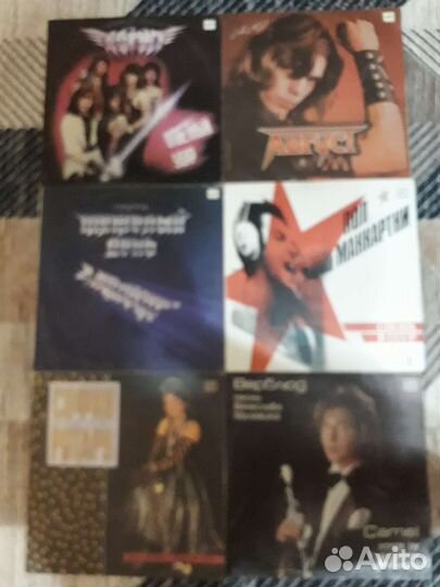 Виниловые пластинки СССР