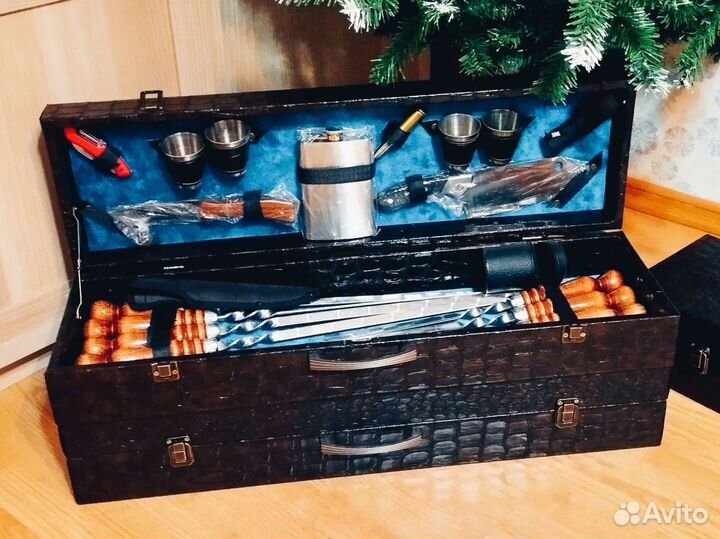 Подарочный набор с шампурами