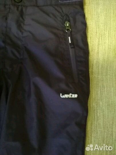 Зимние спортивные брюки на девочку