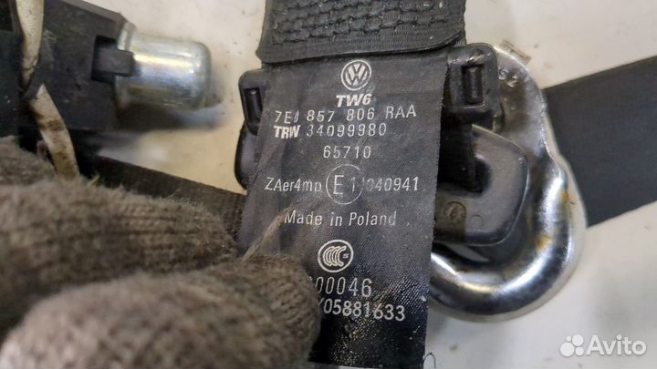 Ремень безопасности правый передний Volkswagen Transporter 5