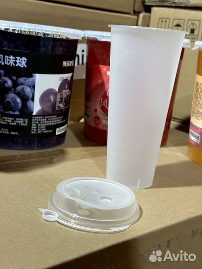 Плотные крышки для бабл ти