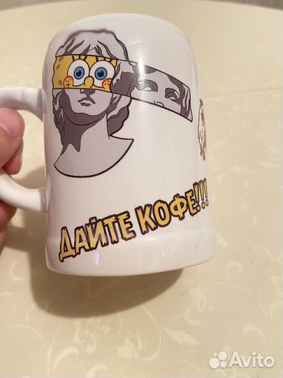 Кружка-бочонок керамический 