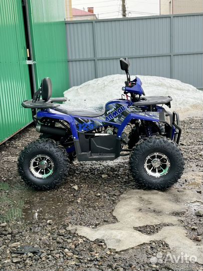 Квадроцикл Armour Pro синий 125 см3