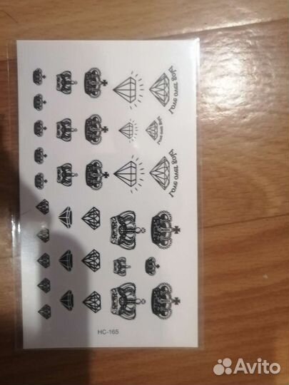 Временная тату-наклейка