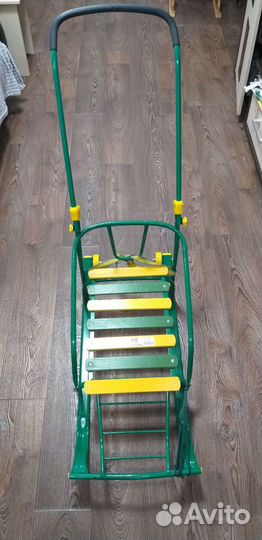 Детские санки с колесами