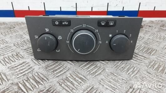 Блок управления печки и климат-контроля opel astra