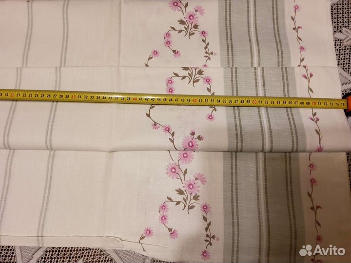 Отрез натуральный лён