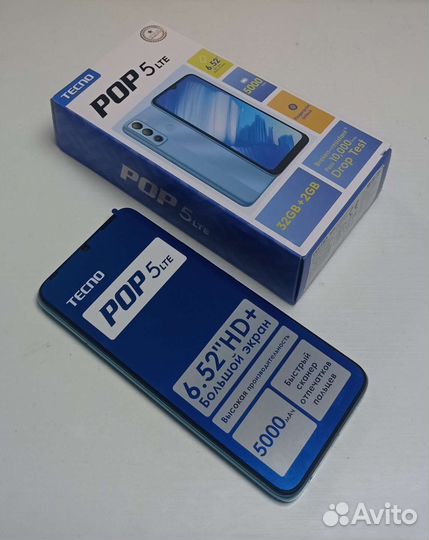 Новый Смартфон Tecno Pop 5 Lte 2/32