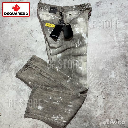 Джинсы Dsquared2 slim fit amiri type