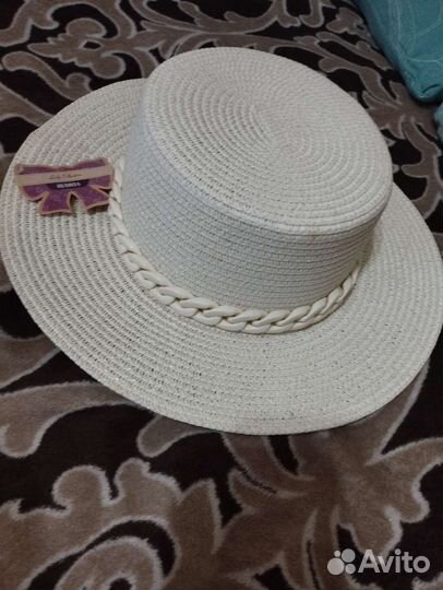 Шляпа женская пляжная